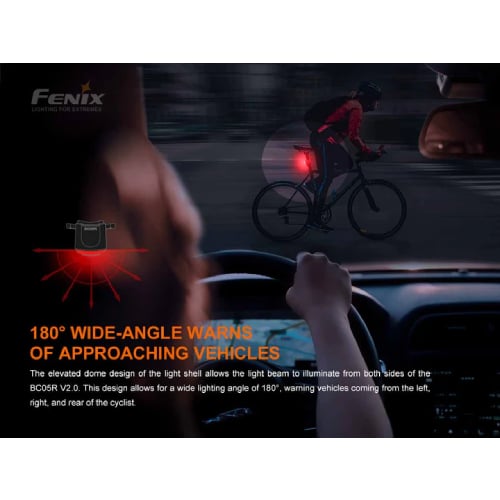 Fenix Taillight BC05R v2.0 Bike Light - Rechargeable