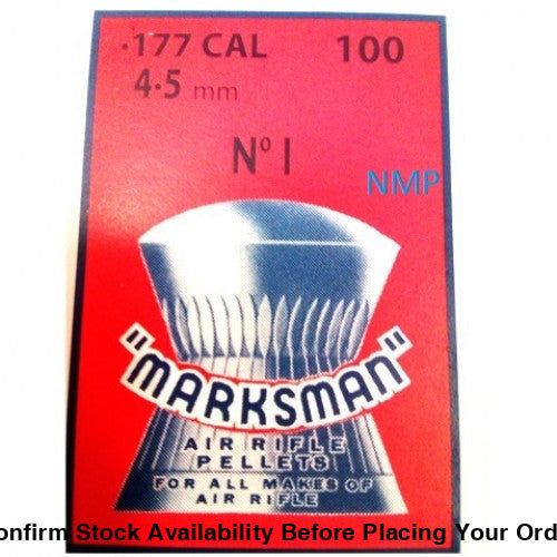 10 X Marksman.177 Cal Round Pellets 100’s (Bulk 10 Box Buy) Marksman.177 Cal Round Pellets 100’s