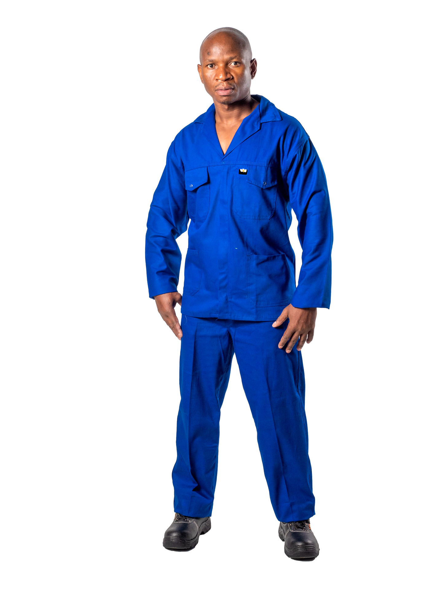 100% Cotton Royal Blue Trouser - TAPE