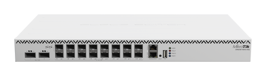 MikroTik Cloud Router Switch 16 Port SFP28 2 QSFP28 | MT-RBCRS518-16XS-2XQ-RM