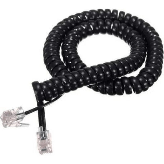 100m Rj11 4 Core Telephone Cable-black P/m