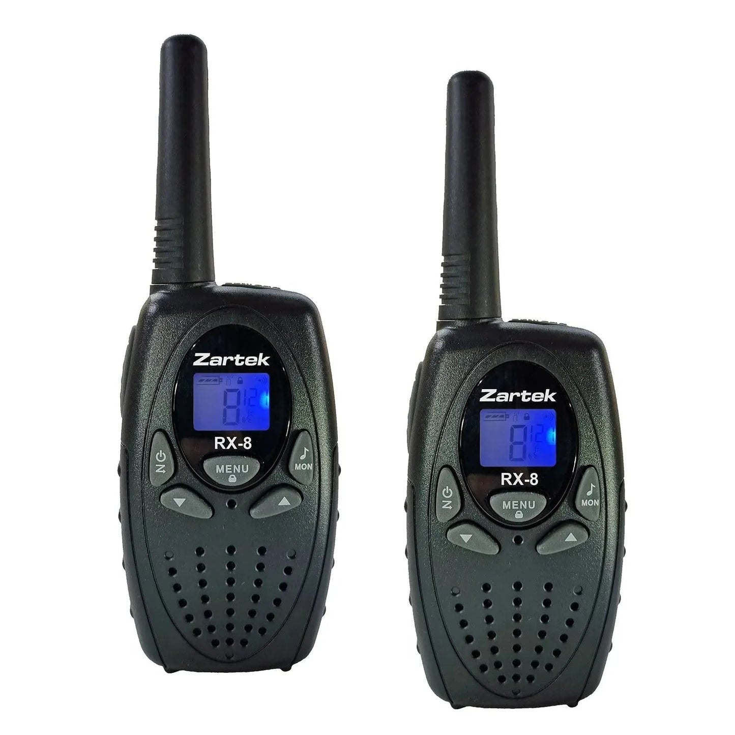 Zartek RX-8 Rechargeable Two-Way Radios - (Twin Pack) - Guards On Duty Shop & Security Guards