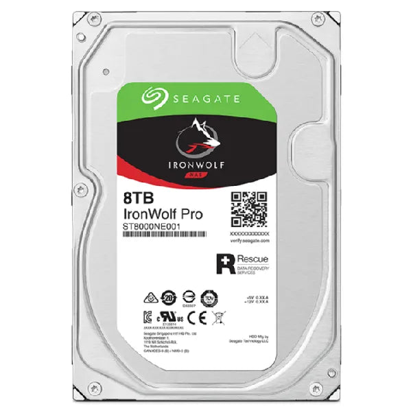 Seagate Ironwolf Pro 8TB 256MB 3.5" SATA HDD