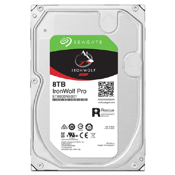 Seagate Ironwolf Pro 8TB 256MB 3.5" SATA HDD