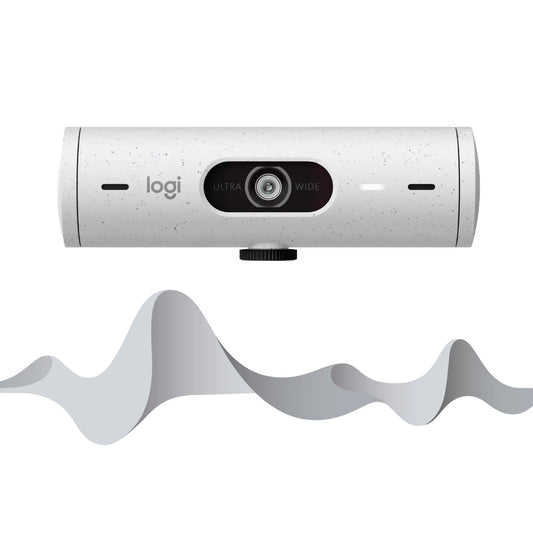 Logitech(R) Brio 500 Full HD Webcam - Off-White - Guards On Duty Shop & Security Guards