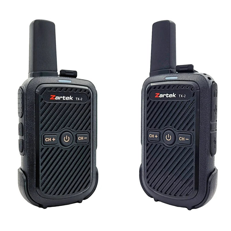 Zartek TX-2 Two-Way Radio Twinpack - Guards On Duty Shop & Security Guards