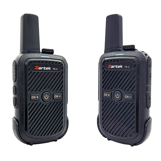 Zartek TX-2 Two-Way Radio Twinpack - Guards On Duty Shop & Security Guards