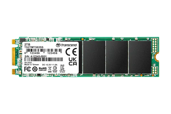 TRANSCEND 2 TB MTS825S M.2 SATA3 2280 SSD - CACHELESS TLC