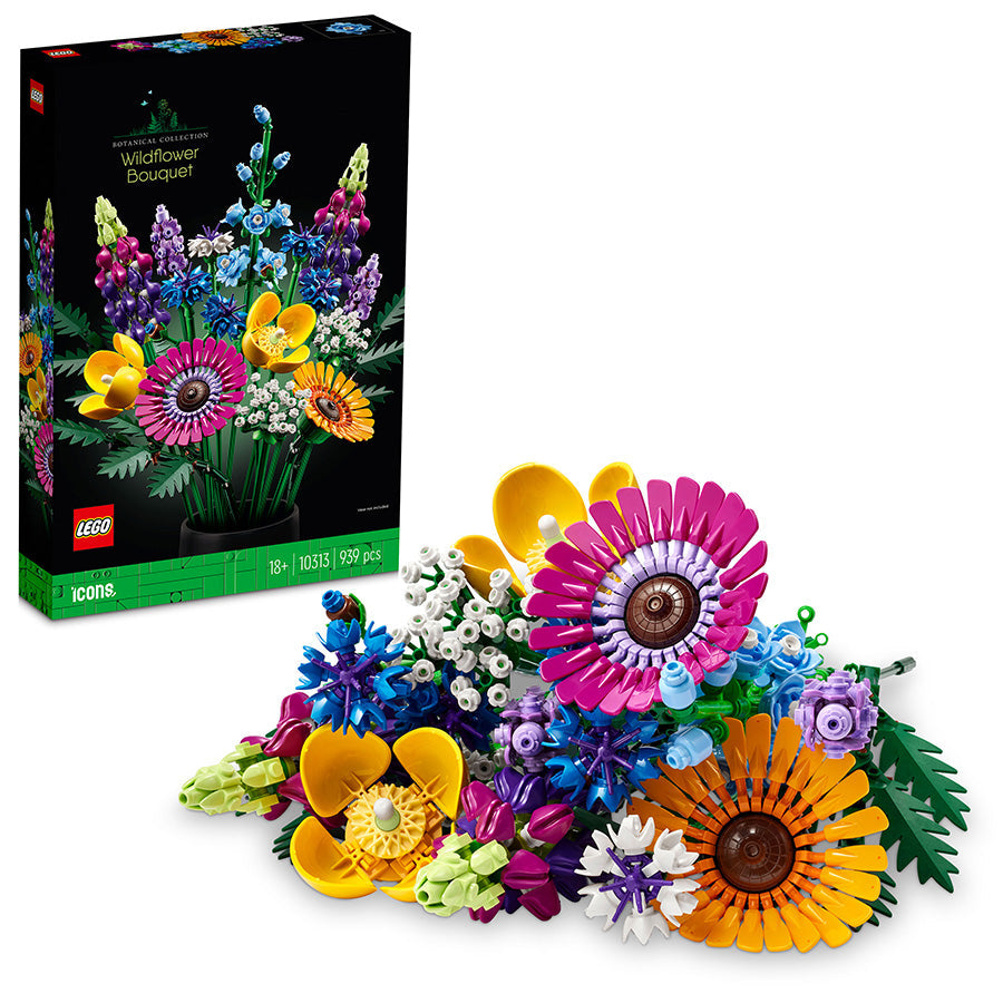LEGO® ICONS Botanicals Wildflower Bouquet Building Set 10313