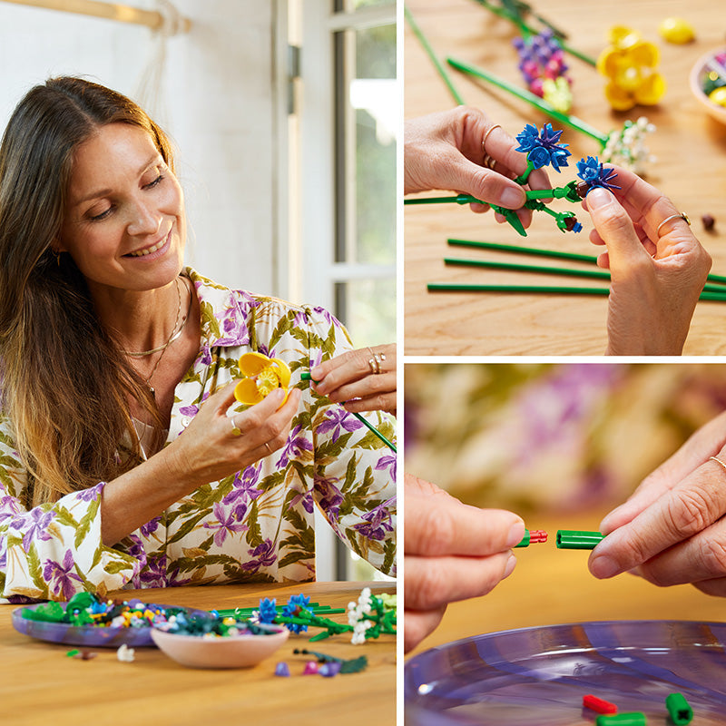 LEGO® ICONS Botanicals Wildflower Bouquet Building Set 10313