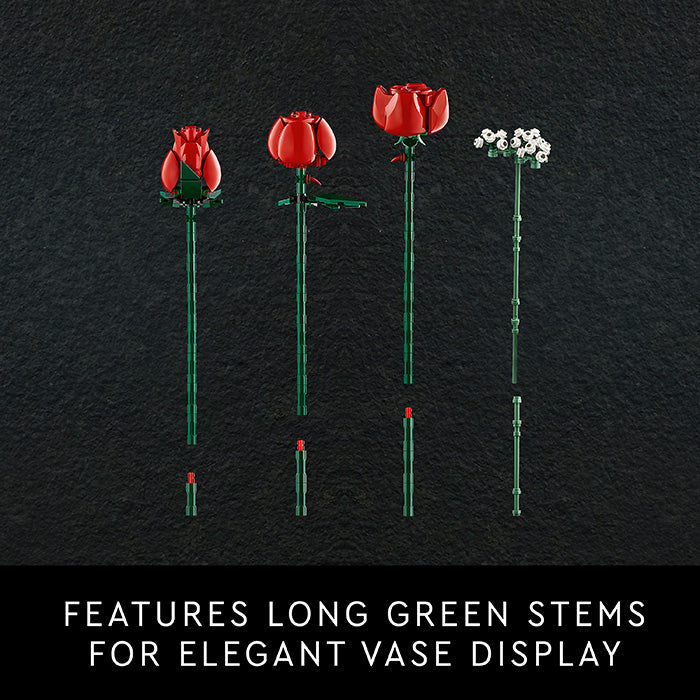 LEGO® ICONS Botanicals Bouquet of Roses Building Kit 10328