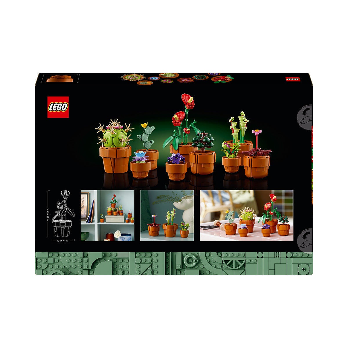 LEGO® ICONS Botanicals Tiny Plants Building Set for Adults 10329