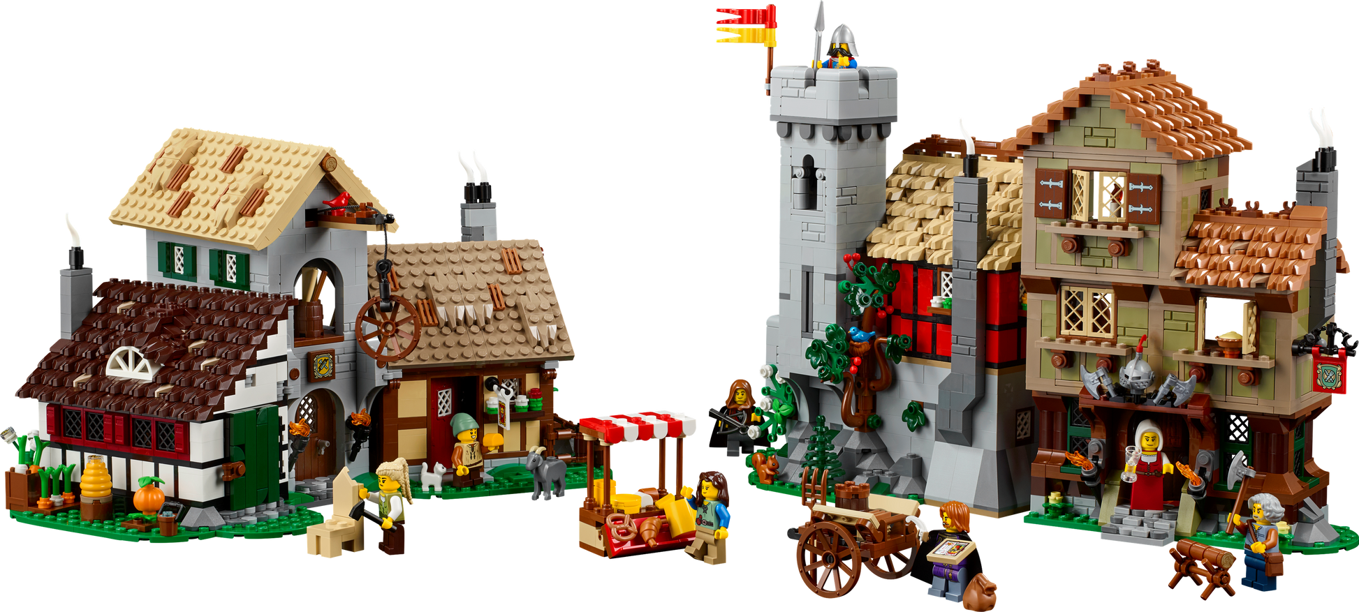 LEGO Medieval Town Square — Set 10332