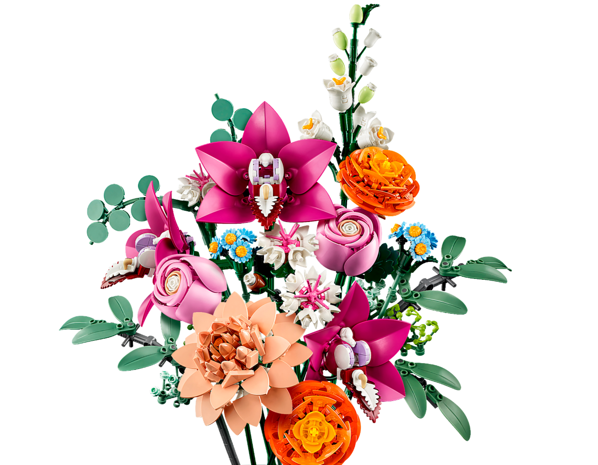 LEGO Pretty Pink Flower Bouquet — Set 10342