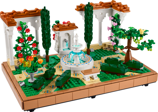 LEGO Fountain Garden — Set 10359
