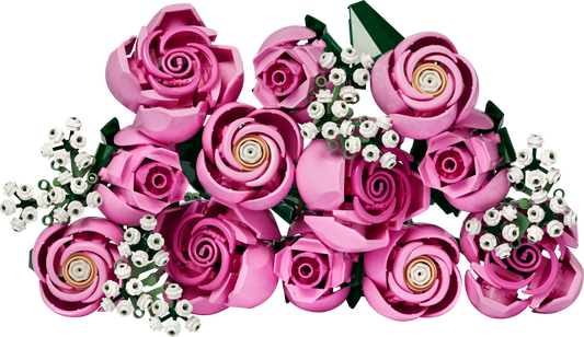 LEGO Bouquet of Pink Roses — Set 10374