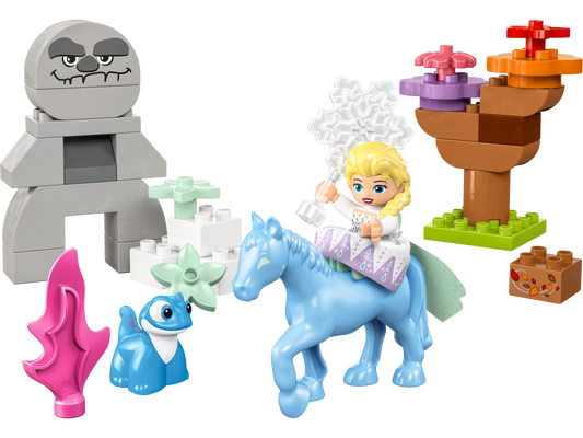 LEGO Elsa & Bruni in the Enchanted Forest — Set 10418