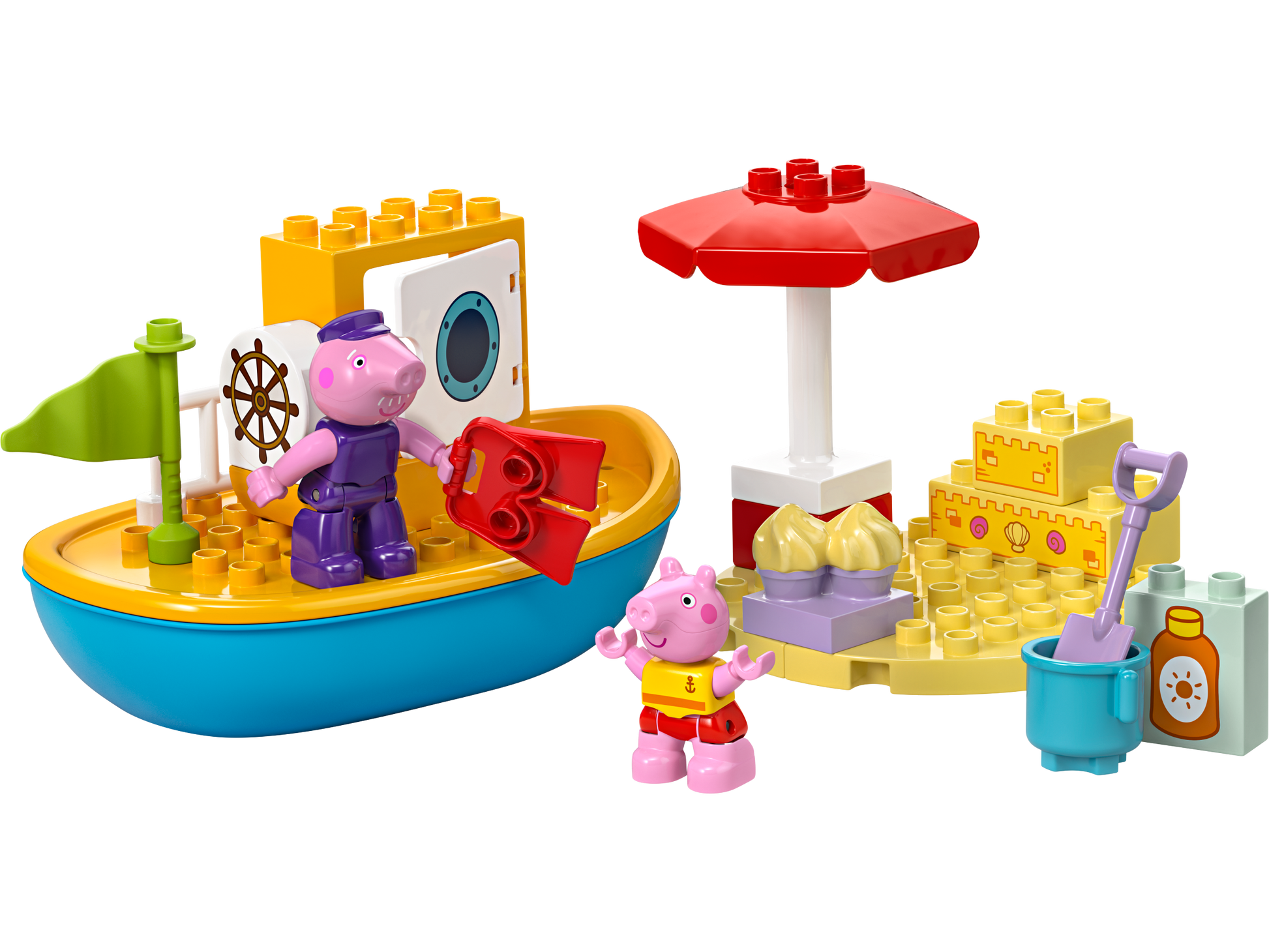 LEGO Peppa Pig Boat Trip V30 — Set 10432