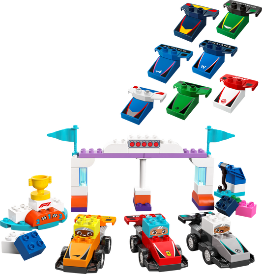LEGO F1® Team Race Cars & Drivers — Set 10445