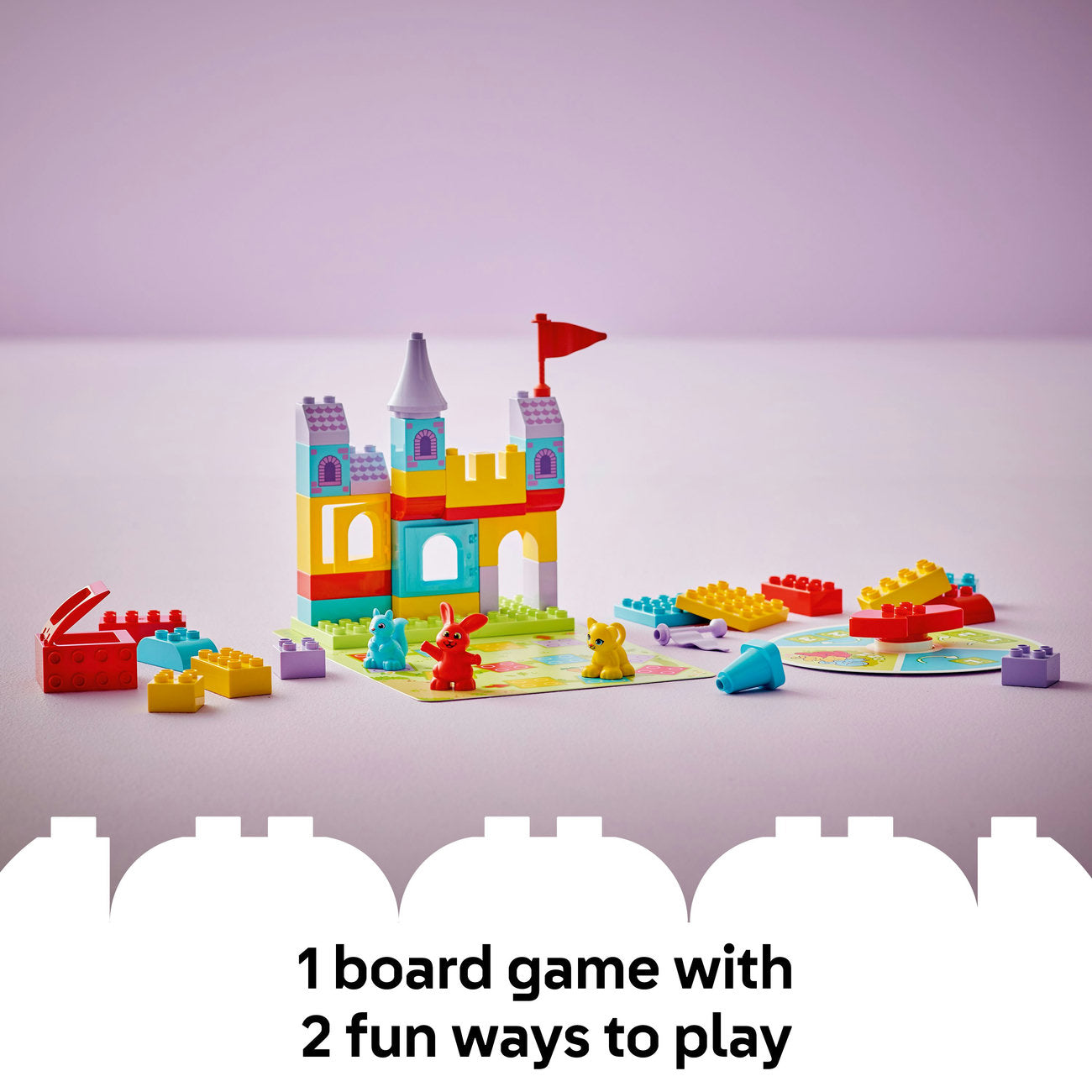 LEGO® DUPLO® Hopsy’s Castle Game Learn-Through-Play Building Toy 10450