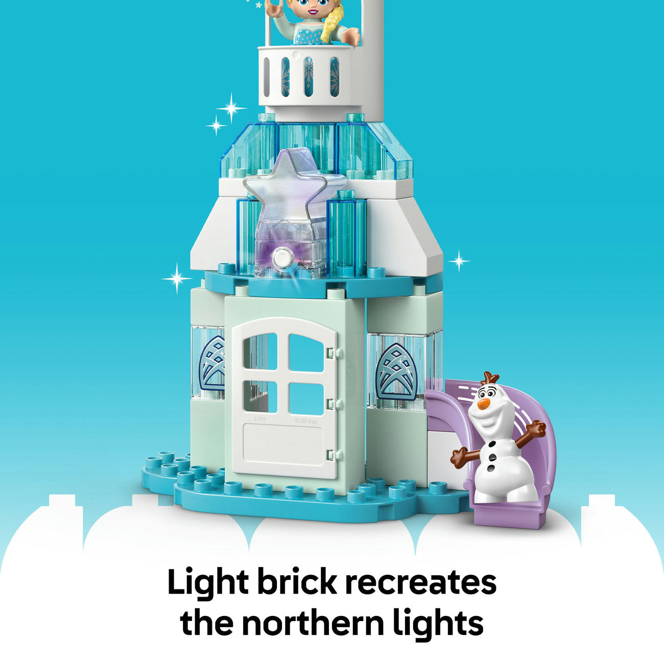 LEGO® DUPLO® │ Disney™ Anna and Elsa’s Frozen Castle Party Buildable Toddler Toy 10455