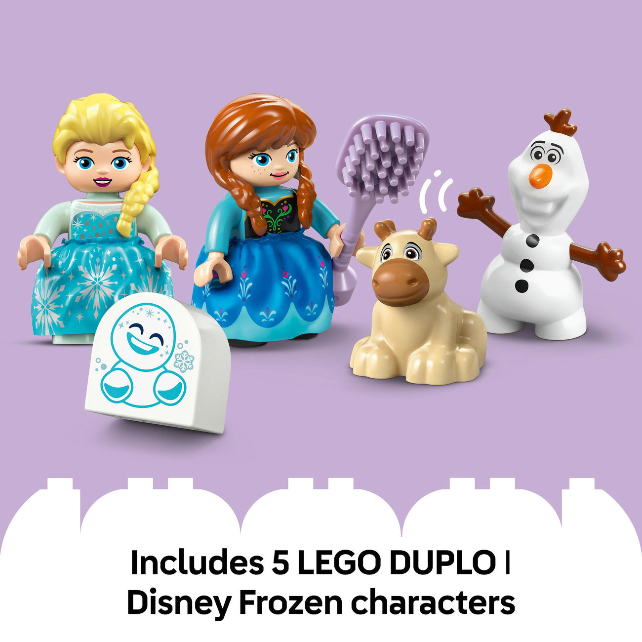 LEGO® DUPLO® │ Disney™ Anna and Elsa’s Frozen Castle Party Buildable Toddler Toy 10455