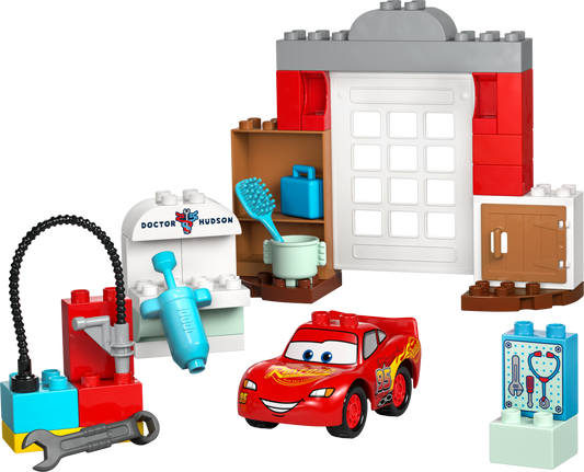 LEGO McQueen'S Visit To Doc's Garage — Set 10456