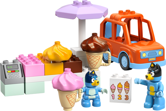LEGO Ice Cream Trip with Bluey — Set 10458