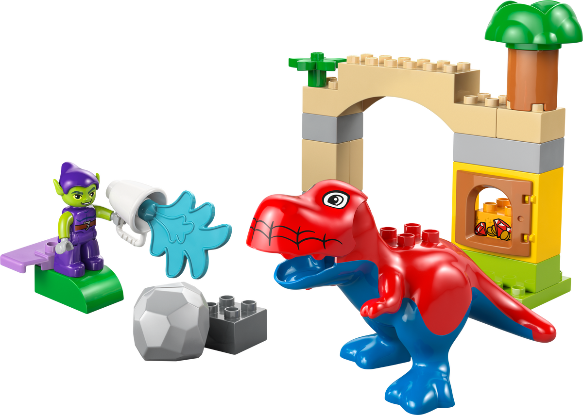 LEGO Dinosaur Spidey-Rex vs Green Goblin — Set 10463