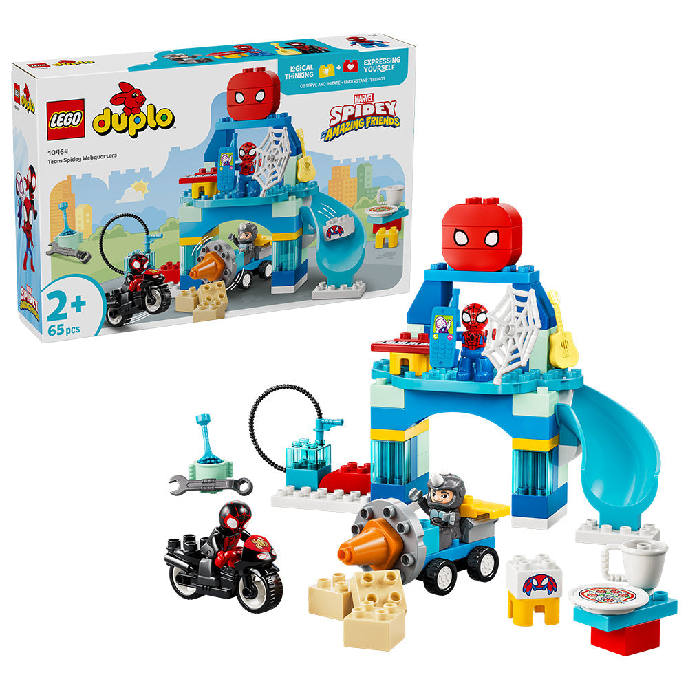 LEGO® DUPLO® | Marvel Team Spidey Webquarters 10464