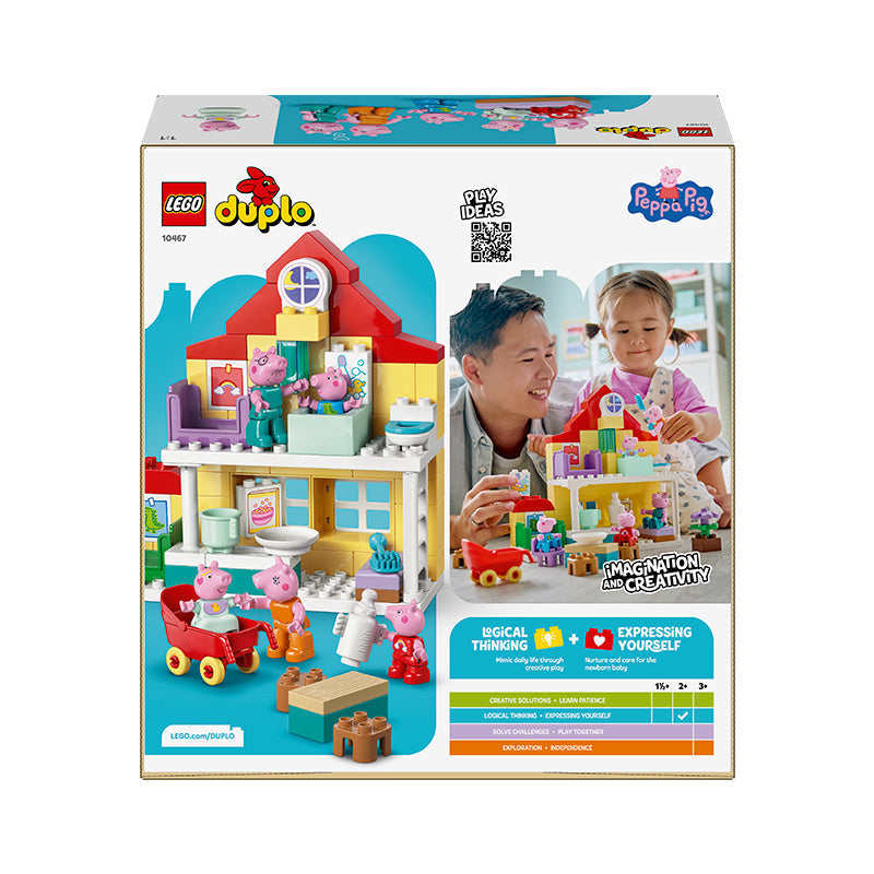 LEGO® DUPLO® Peppa Pig Family House Building Kit 10467