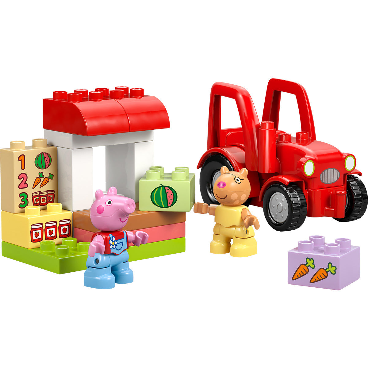 LEGO® DUPLO® Peppa Pig Tractor and Market Building Toy 10468