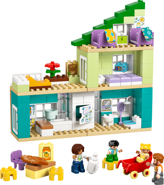 LEGO 3 In 1 Modern Family House with Figures — Set 10470