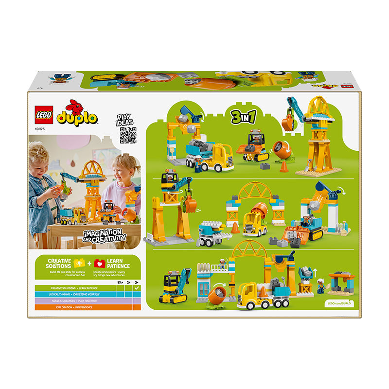 LEGO® DUPLO® Town 3 in 1 Construction Site and Vehicles 10476