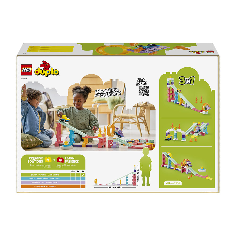 LEGO® DUPLO® Town 3 in 1 Creative Ramps with Vehicles 10478