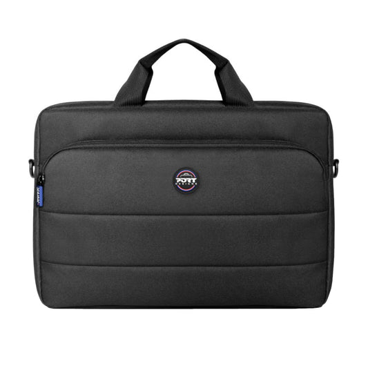 Port Designs Portland II Eco 14/16" Essential Top Loading Laptop Bag – Grey - Guards On Duty Shop & Security Guards