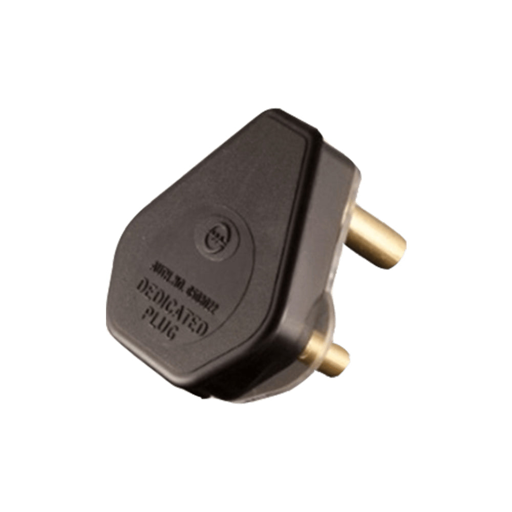 3 Prong Black Dedicated Plug Top — Crabtree | Guards on Duty Shop