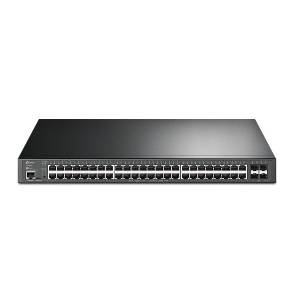 TP-Link Omada 48-Port Gigabit PoE+ L2+ Switch 48×1G PoE+ 4×10G SFP+ 500W 1U Rackmount