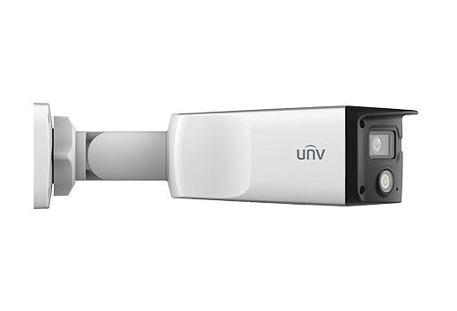 Uniview UNV 4MP ColorHunter OmniView Dual Lense 160° Fixed Bullet IP Camera 2x4mm | IPC2K24SE-ADF40KMC-WL-I0