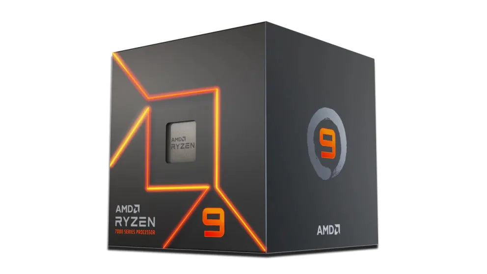 AMD Ryzen 9 7900 5nm SKT AM5 CPU; 12 Core/24 Thread; Base Clock 3.7GHz;64 MB Cache; Radeon Graphics; Wraith prism cooler
