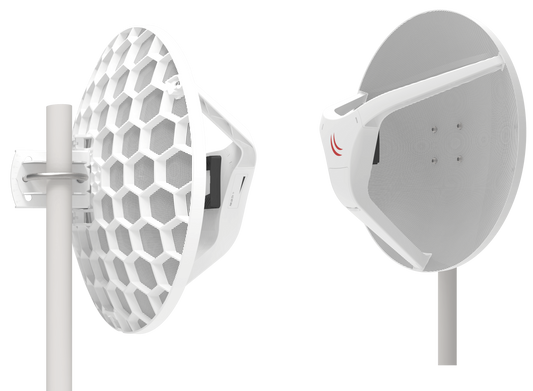 MikroTik LHG 60 ad - Wireless Wire Dish Kit - up to 1.5km - 2 Pack