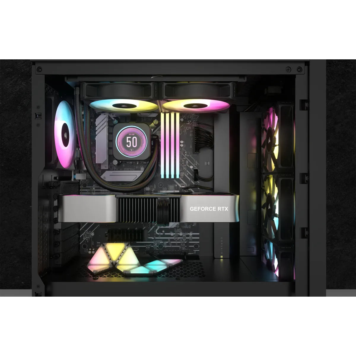 Corsair iCUE H100i ELITE LCD XT 240mm Liquid CPU Cooler AMD: AM5; AM3/4; sTRX4; sTR5 | Intel LGA: 1700/1851; 115X; 1200; 2011