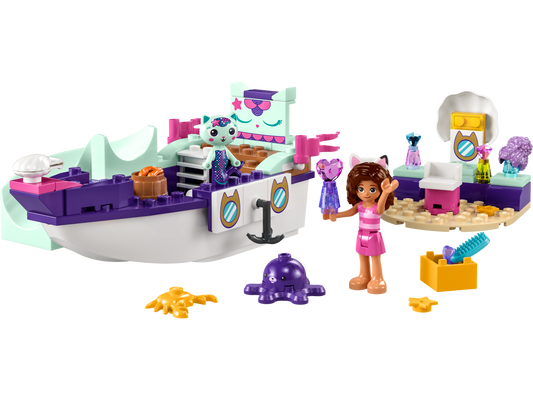 LEGO Gabby & MerCat's Ship & Spa — Set 10786
