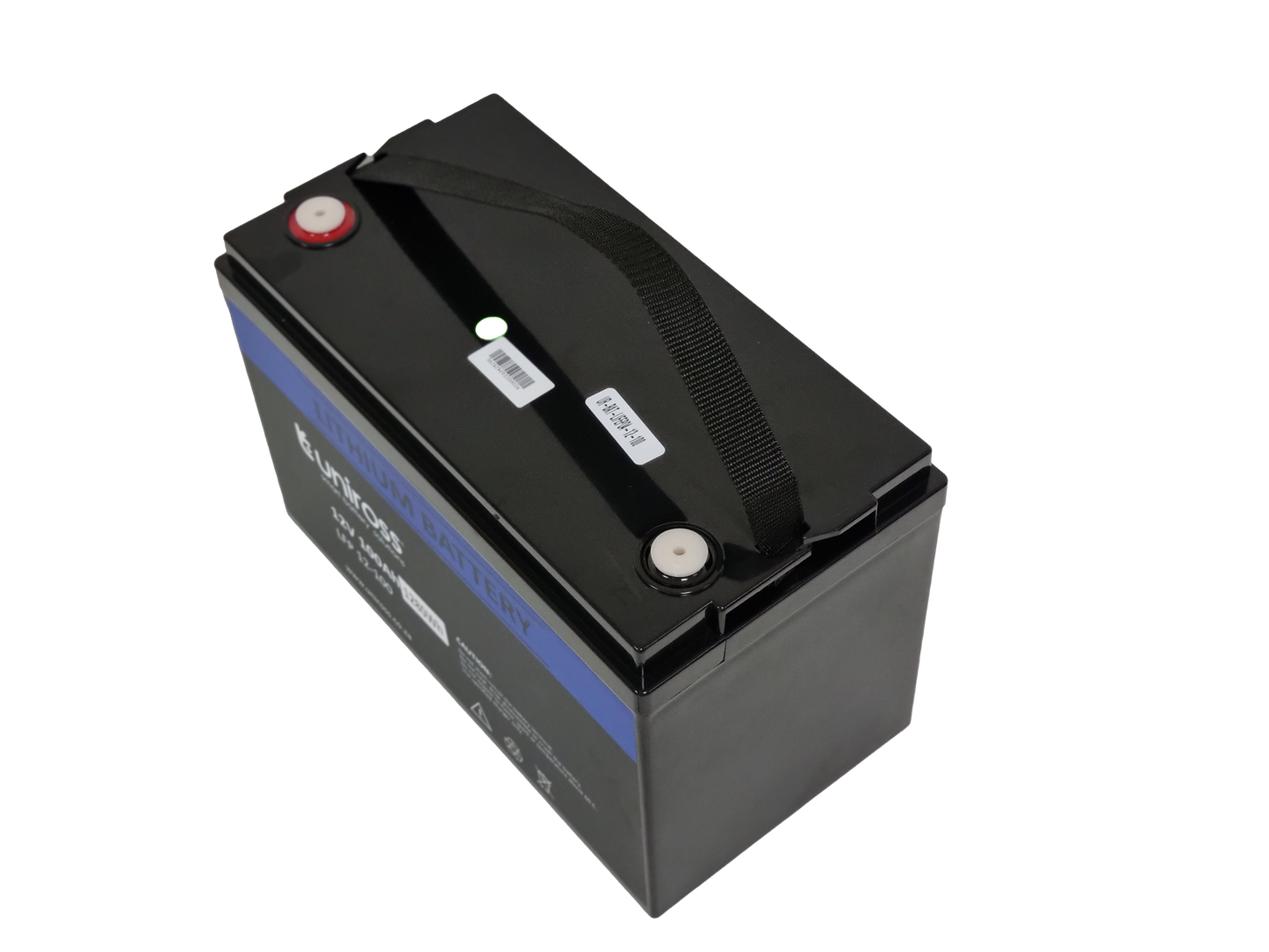 Uniross 12.8V 100Ah (1.28kWh) LiFEPO4 Battery | UR-BAT-LiFePO4-12-100