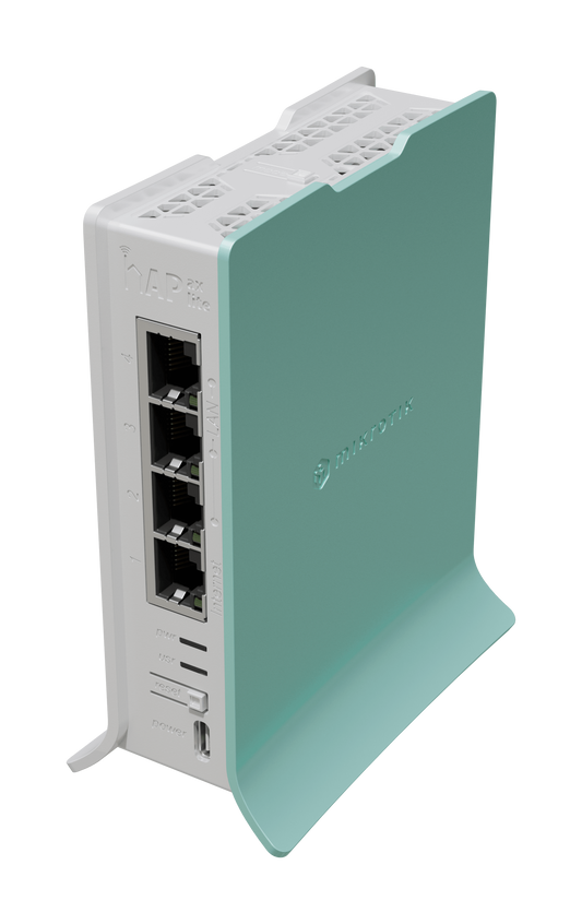 MikroTik hAP ax lite 4 Port Gigabit 600Mbps WiFi 6 Router | MT-RBHAP-AX-LITE