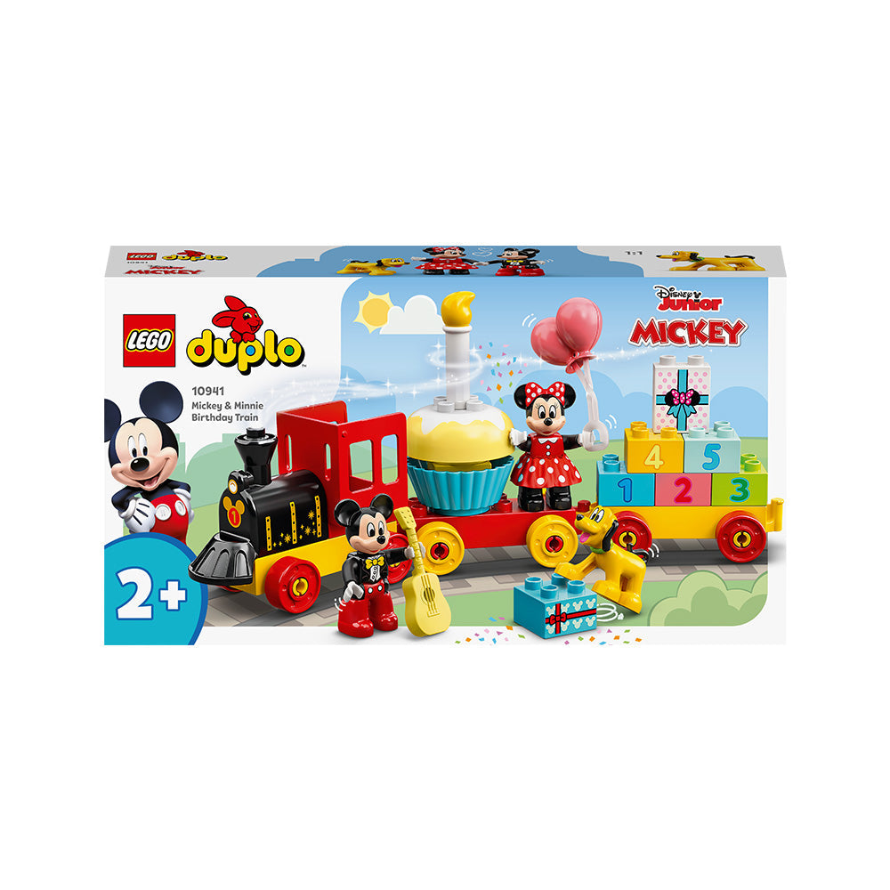 LEGO® DUPLO® ǀ Disney Mickey and Friends - Mickey & Minnie Birthday Train Building Toy 10941