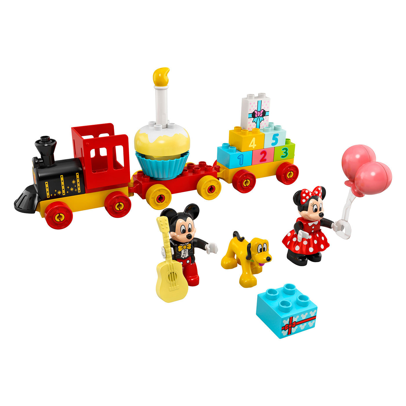 LEGO® DUPLO® ǀ Disney Mickey and Friends - Mickey & Minnie Birthday Train Building Toy 10941
