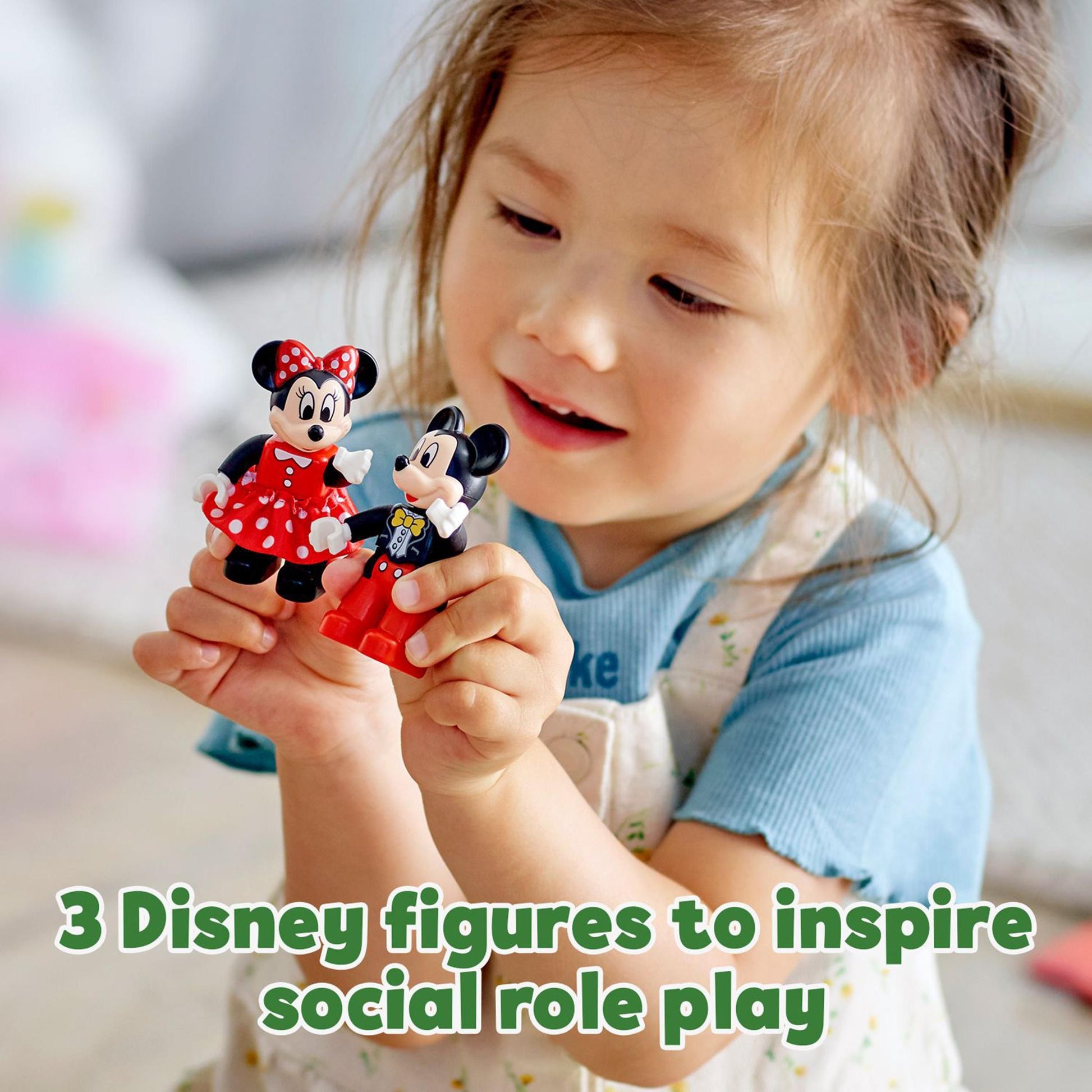 LEGO® DUPLO® ǀ Disney Mickey and Friends - Mickey & Minnie Birthday Train Building Toy 10941