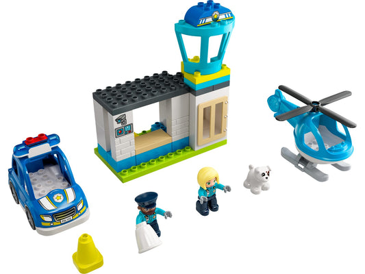 LEGO Police Station & Helicopter — Set 10959
