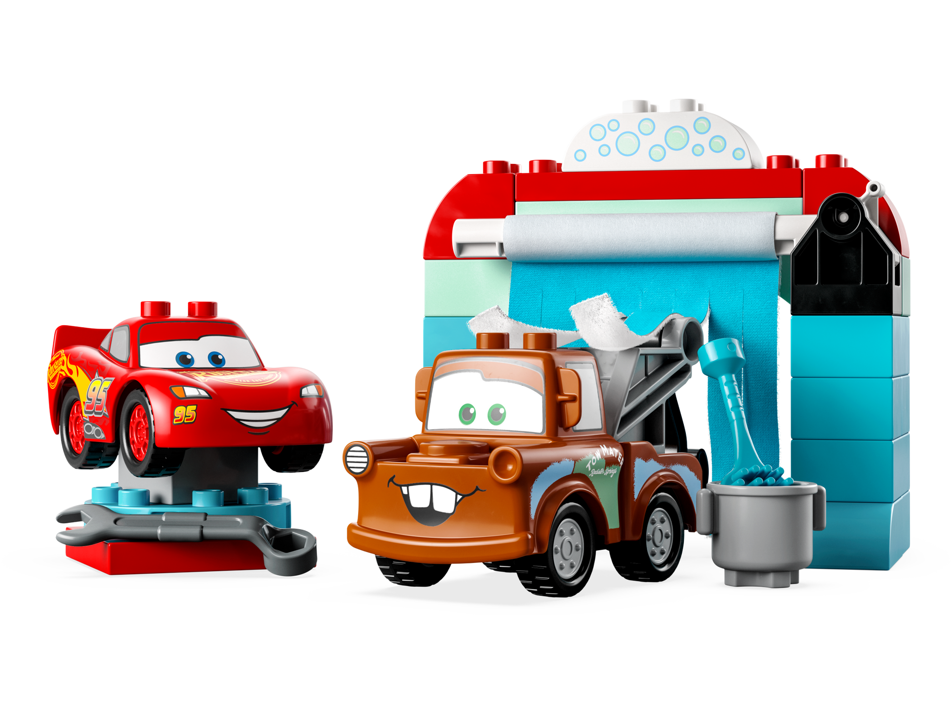 LEGO Lightning McQueen & Mater's Car Wash Fun — Set 10996